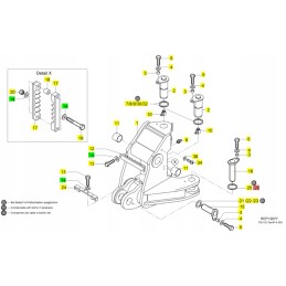 Yanmar rankos sukimosi tarpiklis