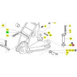Yanmar rankos sukimosi tarpiklis