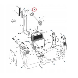 Caterpillar 428e šildytuvo filtras 2112661