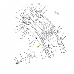 Cat dig arm pin lad 1224954 cva