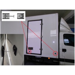 Konteinerių pastatų durų laikiklis, cinkuotas