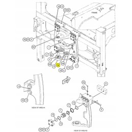 4 mm tarpinė poveržlė kačių ekskavatoriniam krautuvui
