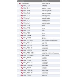 Yanmar rankos sukimosi pavaros trinkelė 40x75x1