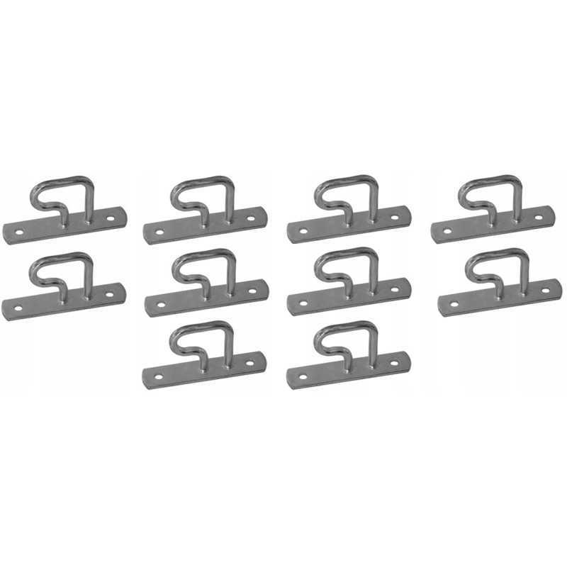 Brezento kabliukas, prancūziškas praplėtimas, 10 vnt