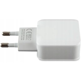 Tinklo įkroviklis su dviem USB lizdais 100 240v