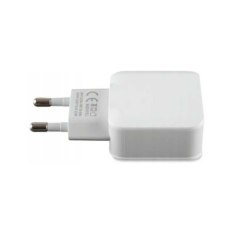Tinklo įkroviklis su dviem USB lizdais 100 240v