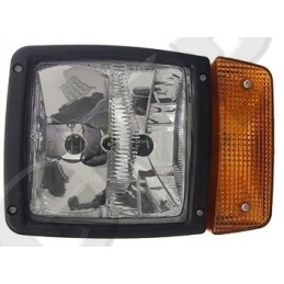 H4 priekinis žibintas su indikatoriumi JCB ekskavatoriaus