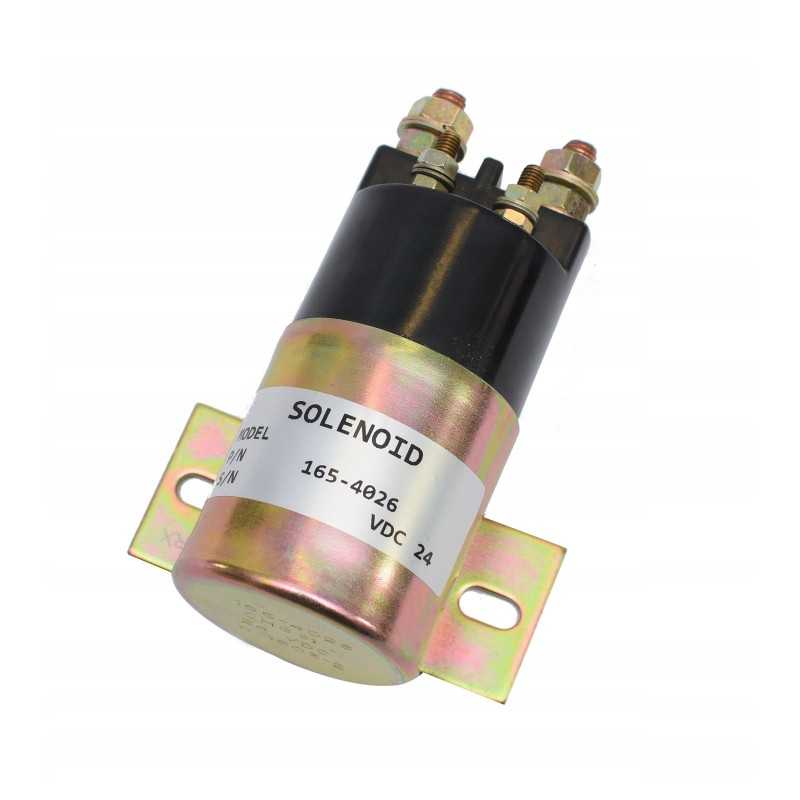 Cat 24v ekskavatoriaus solenoidinis vožtuvas