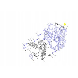 Paskirstymo tarpiklis oem perkins cat ekskavatoriaus krautuvas
