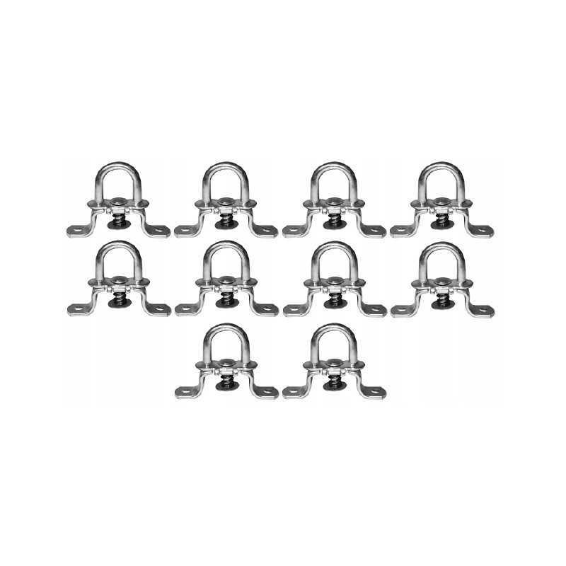 Pasukama borto rankena, brezento laikiklis, 10 vnt