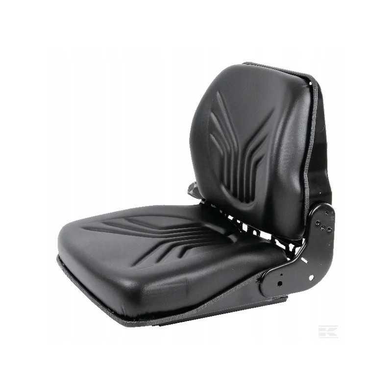 Juodos leidimo b12 sėdynė padengta PVC