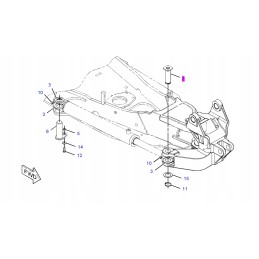 Cat mini ekskavatoriaus rankos sukimosi kaištis