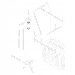 Hatz 50345700 kuro filtras su nusodintuvu, L serija