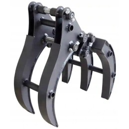 Mini ekskavatoriaus kubo medienos griebtuvas 0 8 1 5t naujas