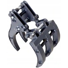 Mini ekskavatoriaus kubo medienos griebtuvas 0 8 1 5t naujas