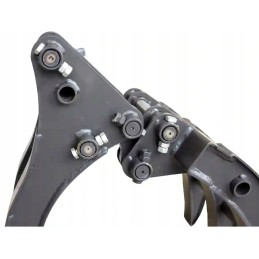 Mini ekskavatoriaus kubo medienos griebtuvas 0 8 1 5t naujas