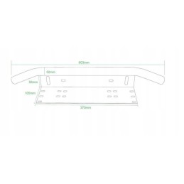 Laikiklis darbinėms lempoms ir LED panelėms montuoti