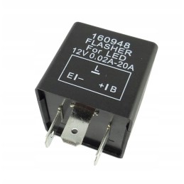 Posūkio signalo pertraukiklis 12v LED, dešinėje