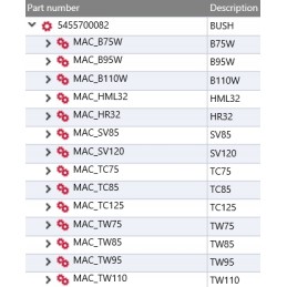 Yanmar cilindro įvorė lyzkib75w b110w sv85 sv120