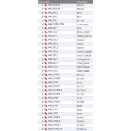 Yanmar šaltnešio žarnos spaustukas