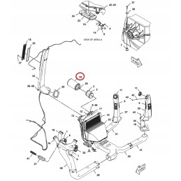 Salono filtras cat 428e 432e 442e