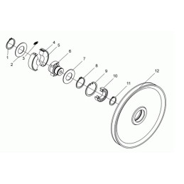 Wacker dps2050 sankabos spyruoklė 0022862
