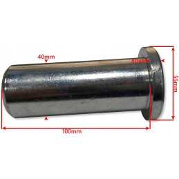 Stūmoklinės pavaros kaištis, montavimas fi 40