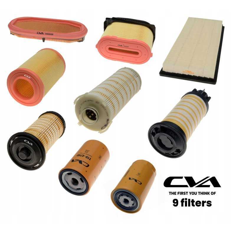 Caterpillar 428f cva filtrų komplektas