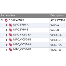 Yanmar rankos kaištis 50x194