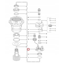 Cat M315 4145303076 oem patefono palydovinis krepšys