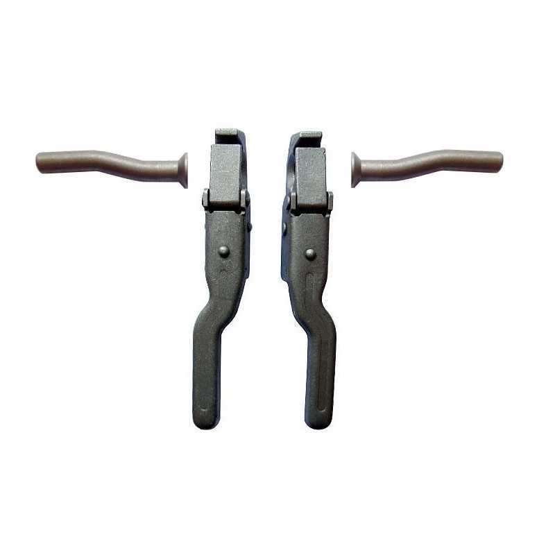 Šoninis užraktas, apačia atidaroma, dešinė, kairė komplektas