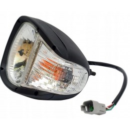 Lempų komplektas priekyje dešinėje kairėje ekskavatoriaus krautuvo Cat 1950192 1950191