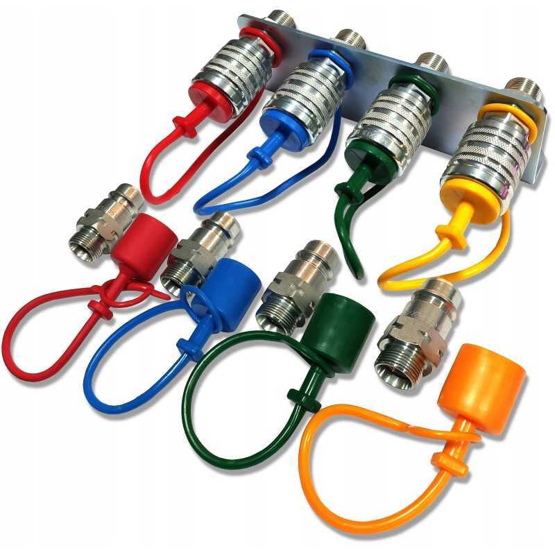 Plokštės rinkinys 4x euro m22 greitųjų jungčių komplektai