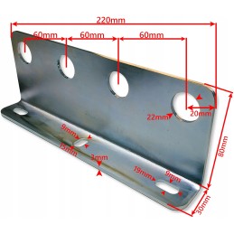 Plokštės rinkinys 4x greitųjų jungčių Euro M18 rinkiniai