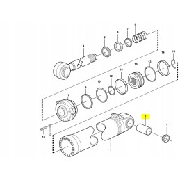 Pakreipimo cilindro įvorė Volvo krautuvo kaušui