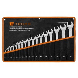 Veržliarakčių komplektas, 17 vnt, teger moto