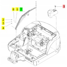 Yanmar valytuvo jungiklis sv16 sv26 vio57