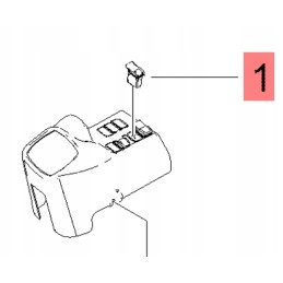 Yanmar valytuvo jungiklis sv16 sv26 vio57