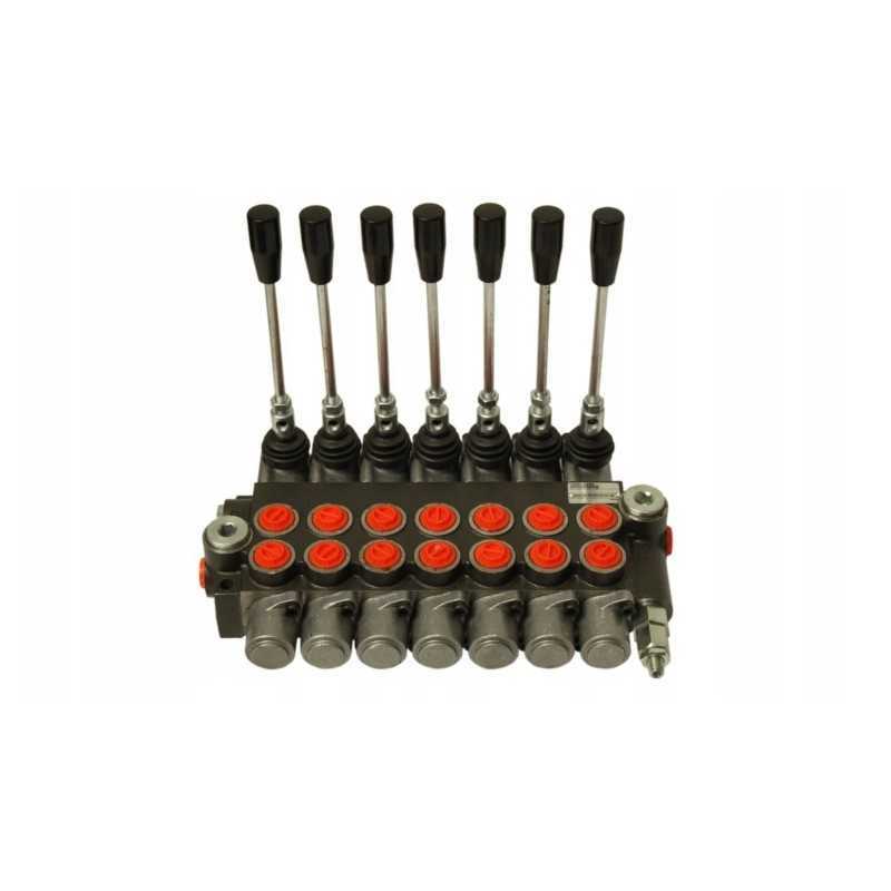 Hidraulinis skirstytuvas 40l, 7 sekcijų