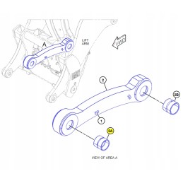 Cat krautuvo pavaros įvorė 3g8779