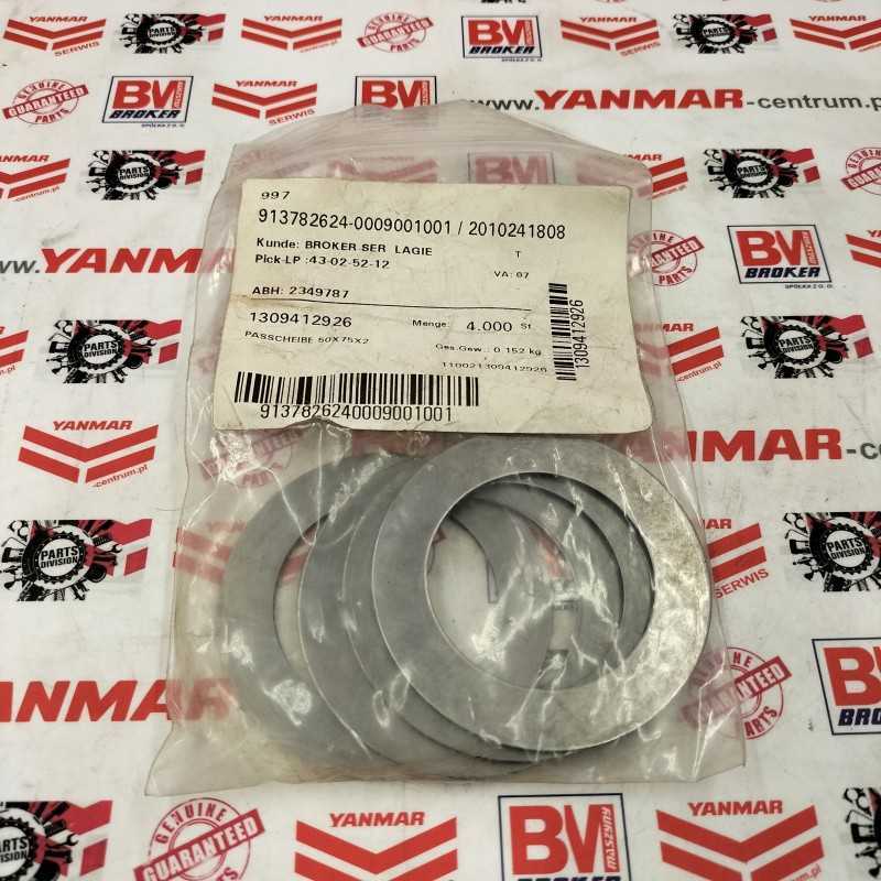 Yanmar ašmenų poveržlė b75w b110w sv85 sv120