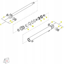 Yanmar rankos sandariklio rinkinys