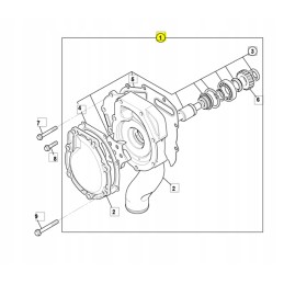 Vandens siurblys JCB 02 202480 OEM Perkins