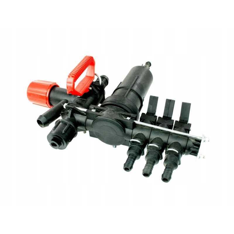 3 sekcijų valdymo vožtuvas su filtru 4055040000