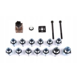 Skirstytuvo 2 sekcijų vairasvirtės solenoidinio vožtuvo rinkinys