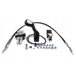 Hidraulinis skirstytuvas 40l, vairasvirtės komplektas