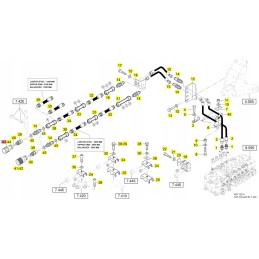 Yanmar moteriška hidraulinė jungtis SV85 SV120