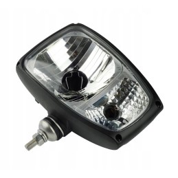 Priekiniai žibintai su indikatoriumi, kairioji manitou lempa