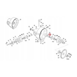 Manitou 563790 kūginės pavaros velenas