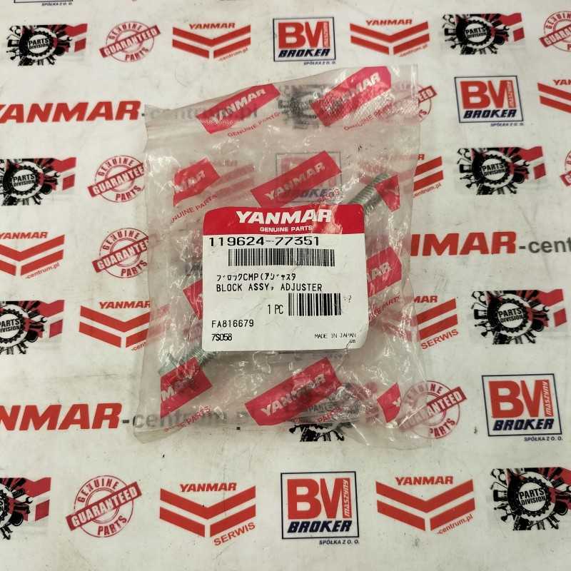 Yanmar trapecinio diržo įtempiklis c30r 3 c50r 5a